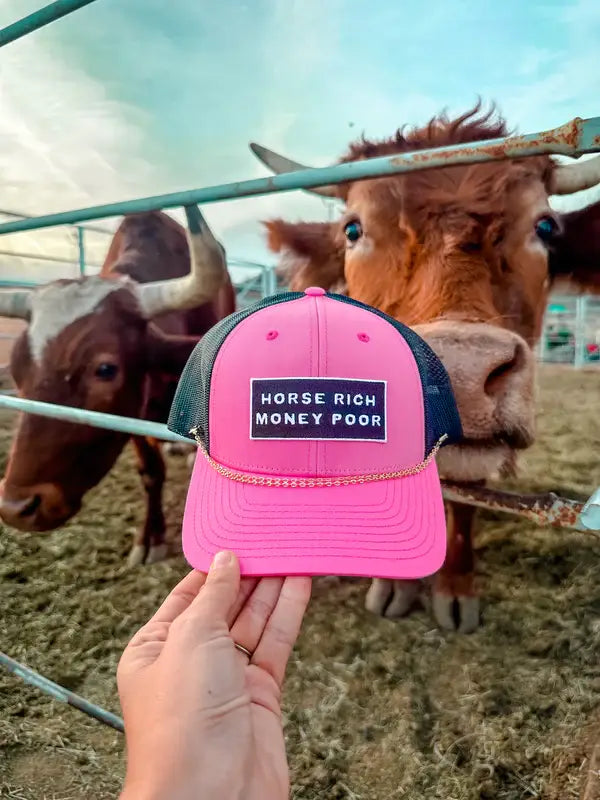 Horse Rich Money Poor Ball Hat