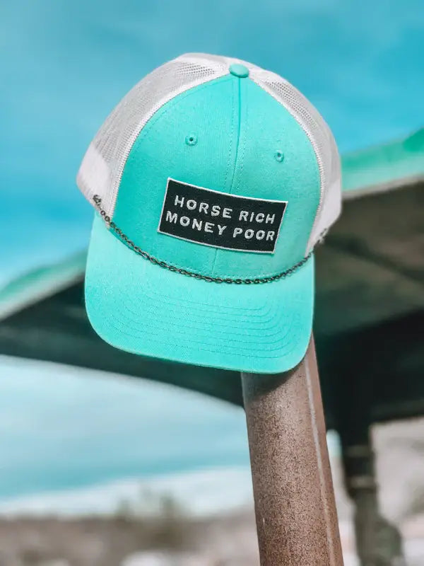 Horse Rich Money Poor Ball Hat