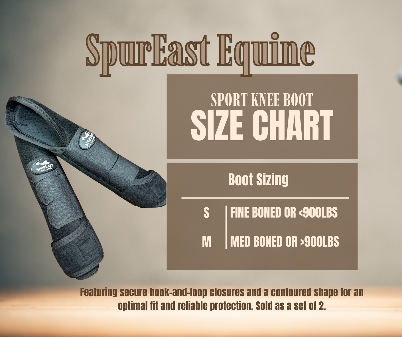 SpurEast Equine Sport Knee Boots