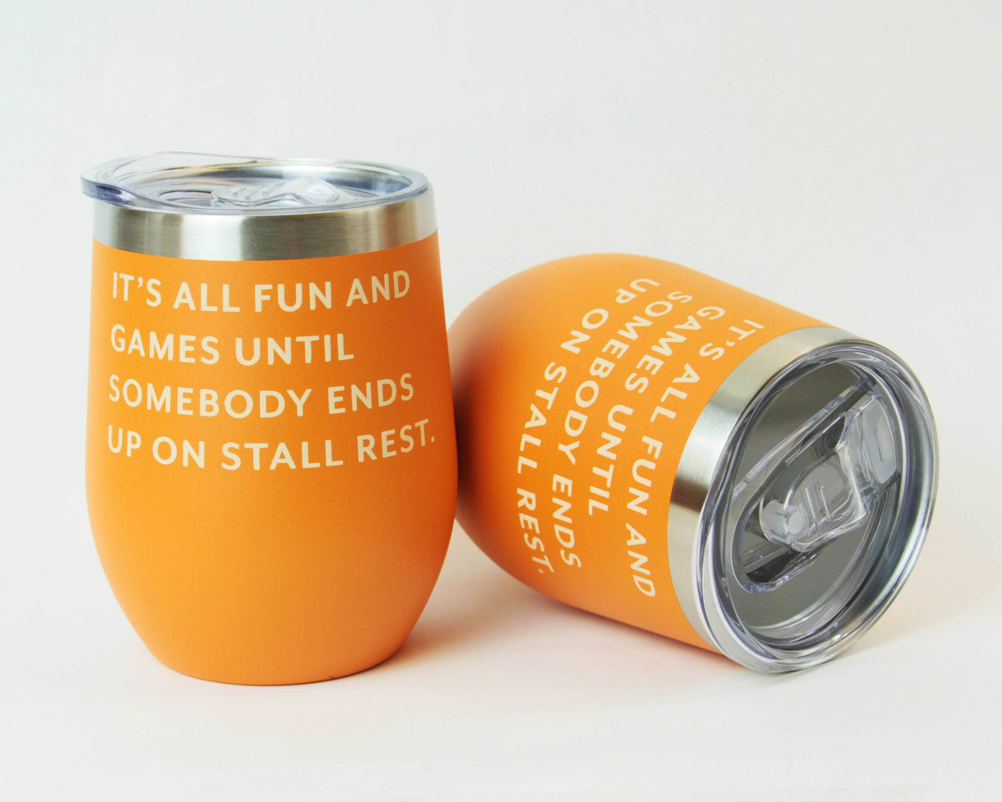 Stall Rest Wine Tumbler