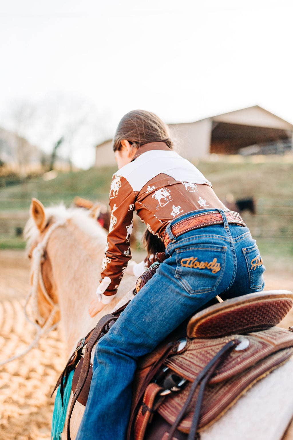 *YOUTH* HOWDY DENIM BOOT CUT JEANS