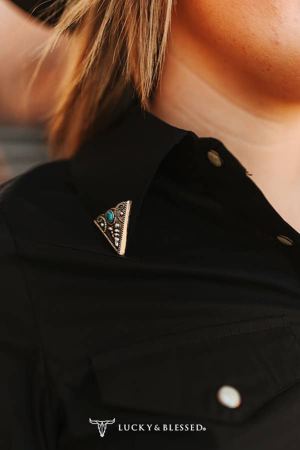 Ladies Concho Snap Show Shirt