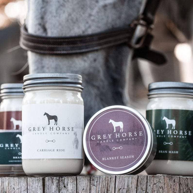 Grey Horse Bran Mash Candle