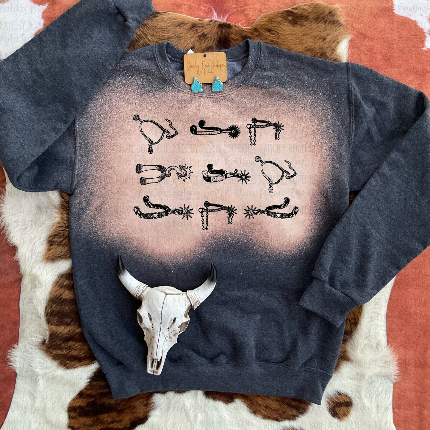 Cowboy Spurs Sweatshirt