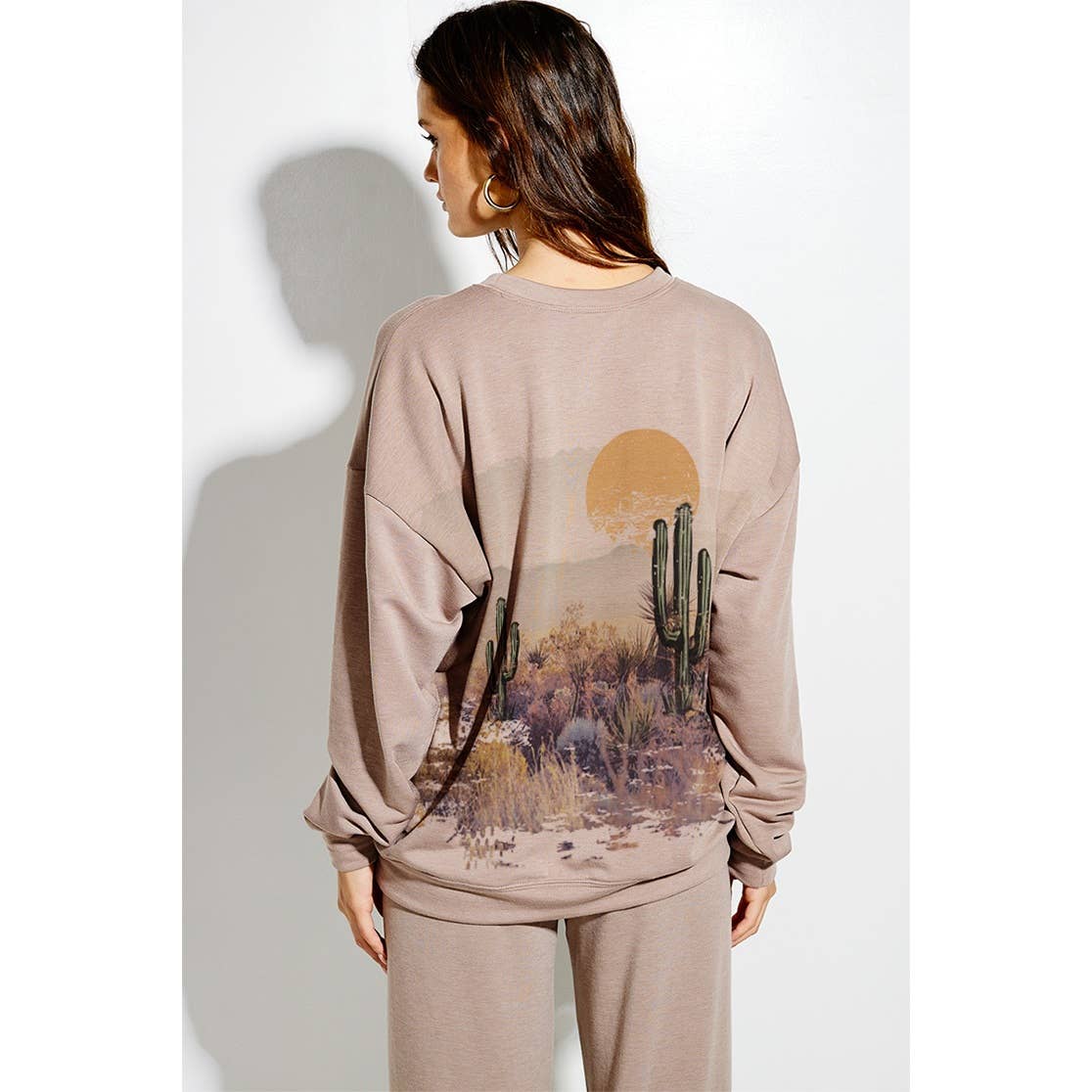 Desert Sun Sweatshirt Lounge Set