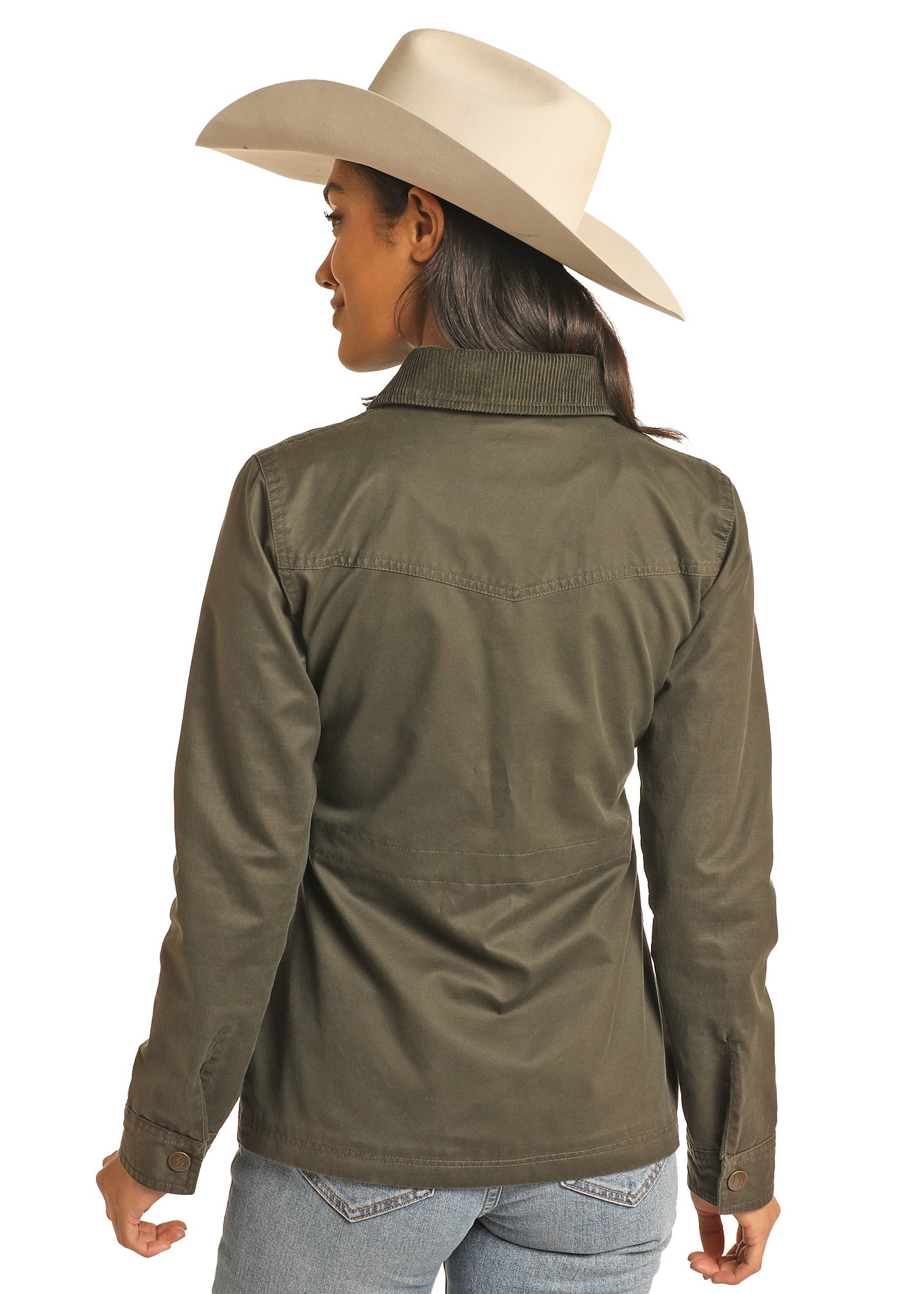 Ladies Oil Skin Jacket