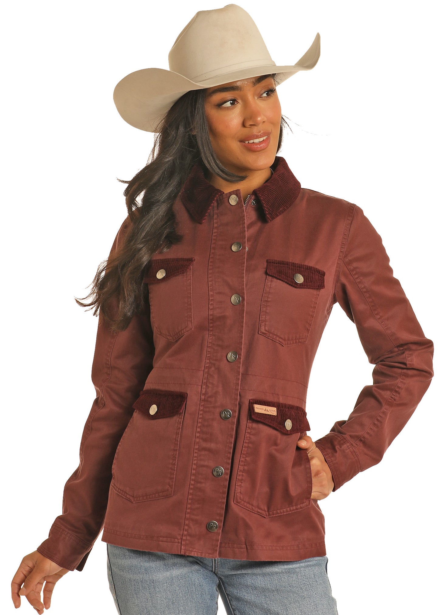 Ladies Oil Skin Jacket