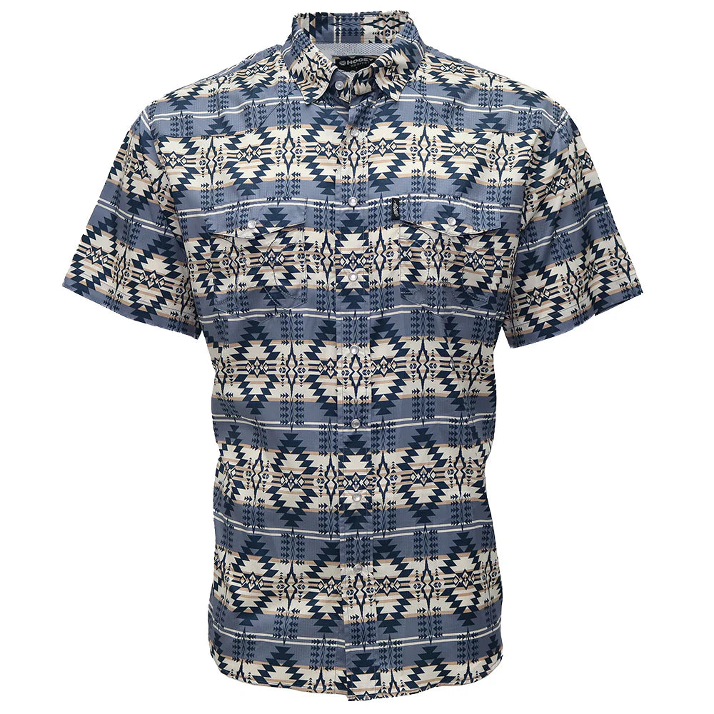 *NEW* Hooey "SOL" MEN'S PRINTED SHORT SLEEVE PEARL SNAP SHIRT