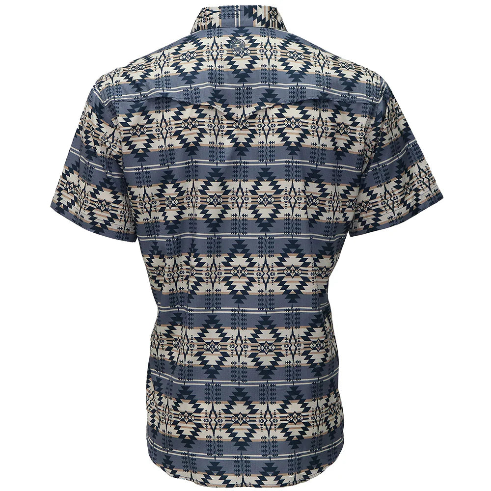 *NEW* Hooey "SOL" MEN'S PRINTED SHORT SLEEVE PEARL SNAP SHIRT
