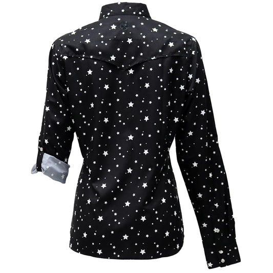 *NEW* Hooey "SOL" YOUTH STARS LONG SLEEVE PEARL SNAP SHIRT