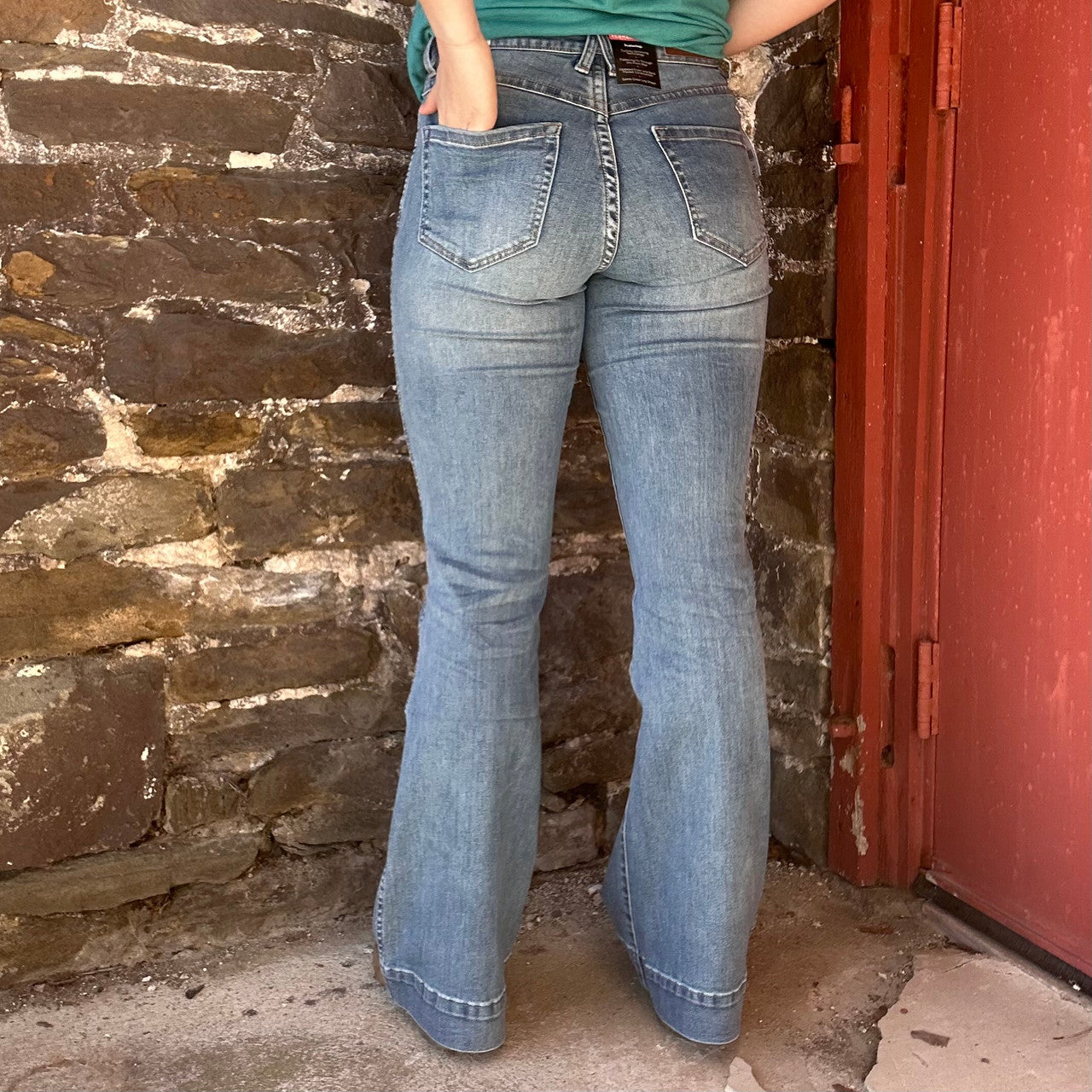 Rock & Roll Smiley Pocket Trouser Jeans