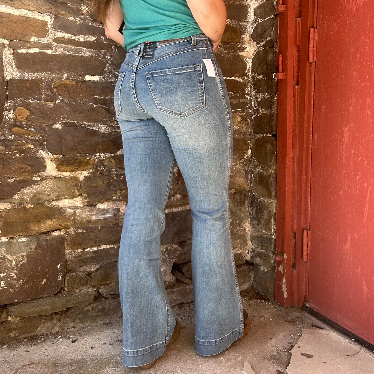 Rock & Roll Smiley Pocket Trouser Jeans