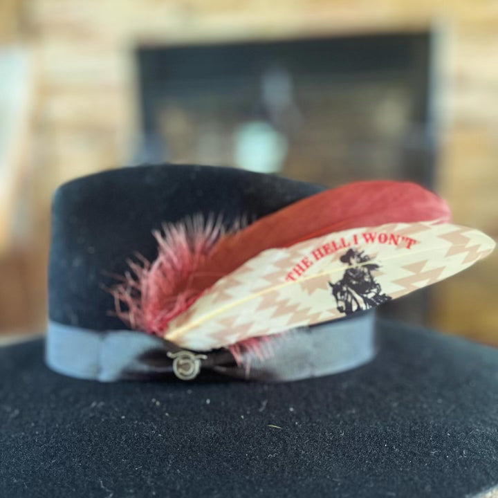 Handcrafted Hat Feathers
