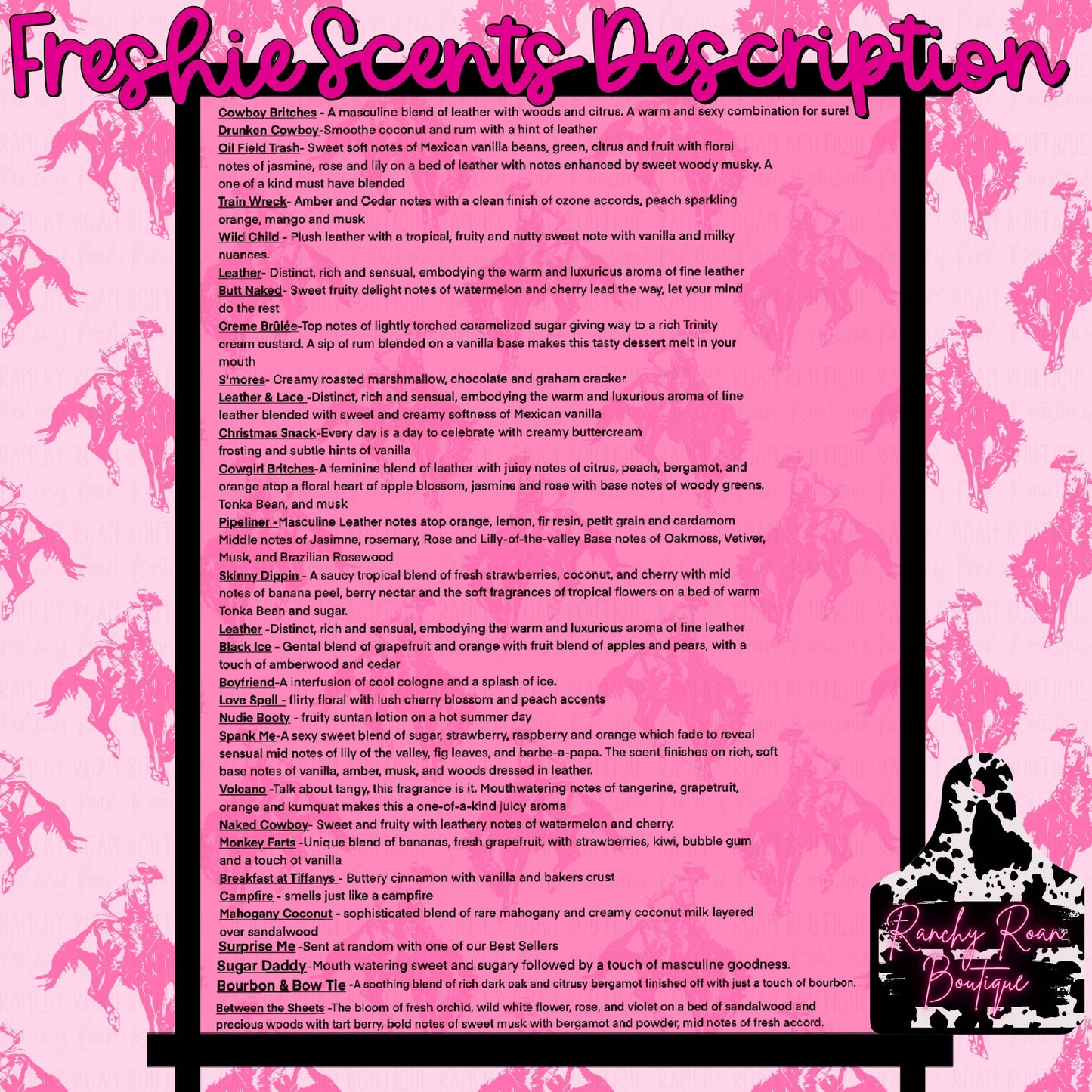 Girly Boho College Western Freshie