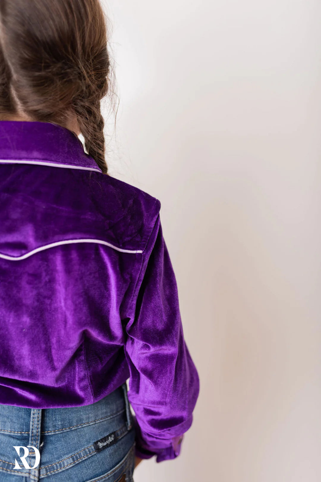 Ranch Dress'n Youth Velvet Performance Rodeo Shirt