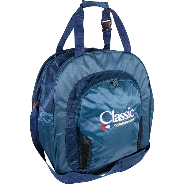 SINGLE COMPARTMENT ROPE BAG NAVY CHEVRON NAVY