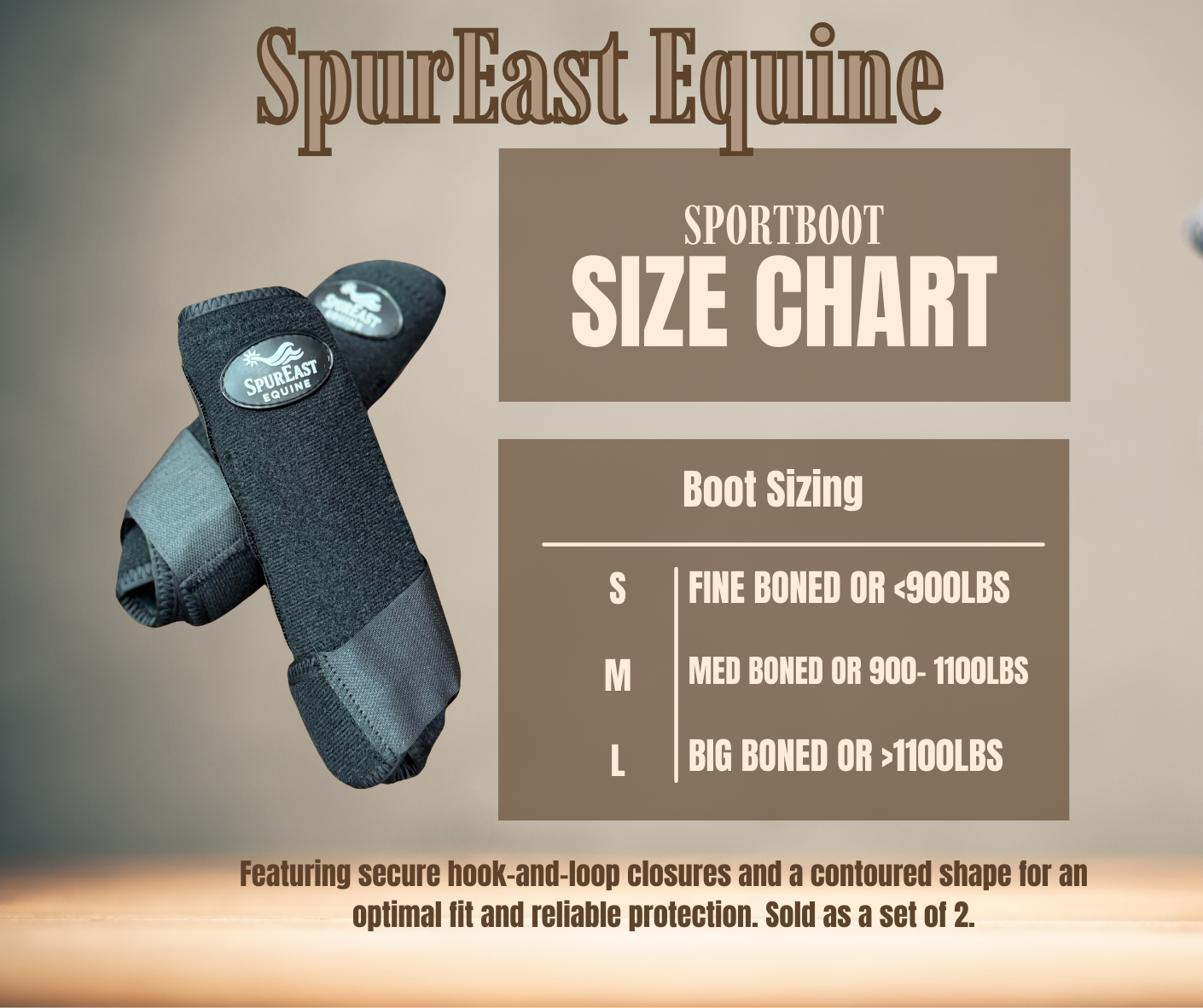 SpurEast Equine Sport Boots