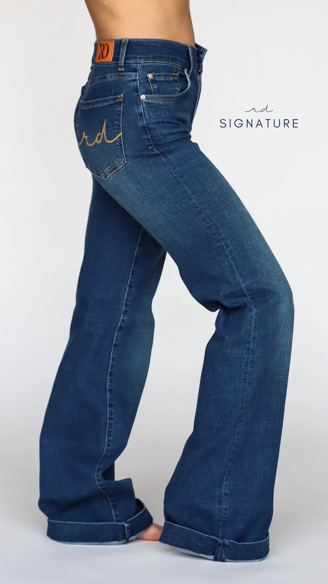 Ranch Dress'n Signature Trouser Ladies Denim Jeans