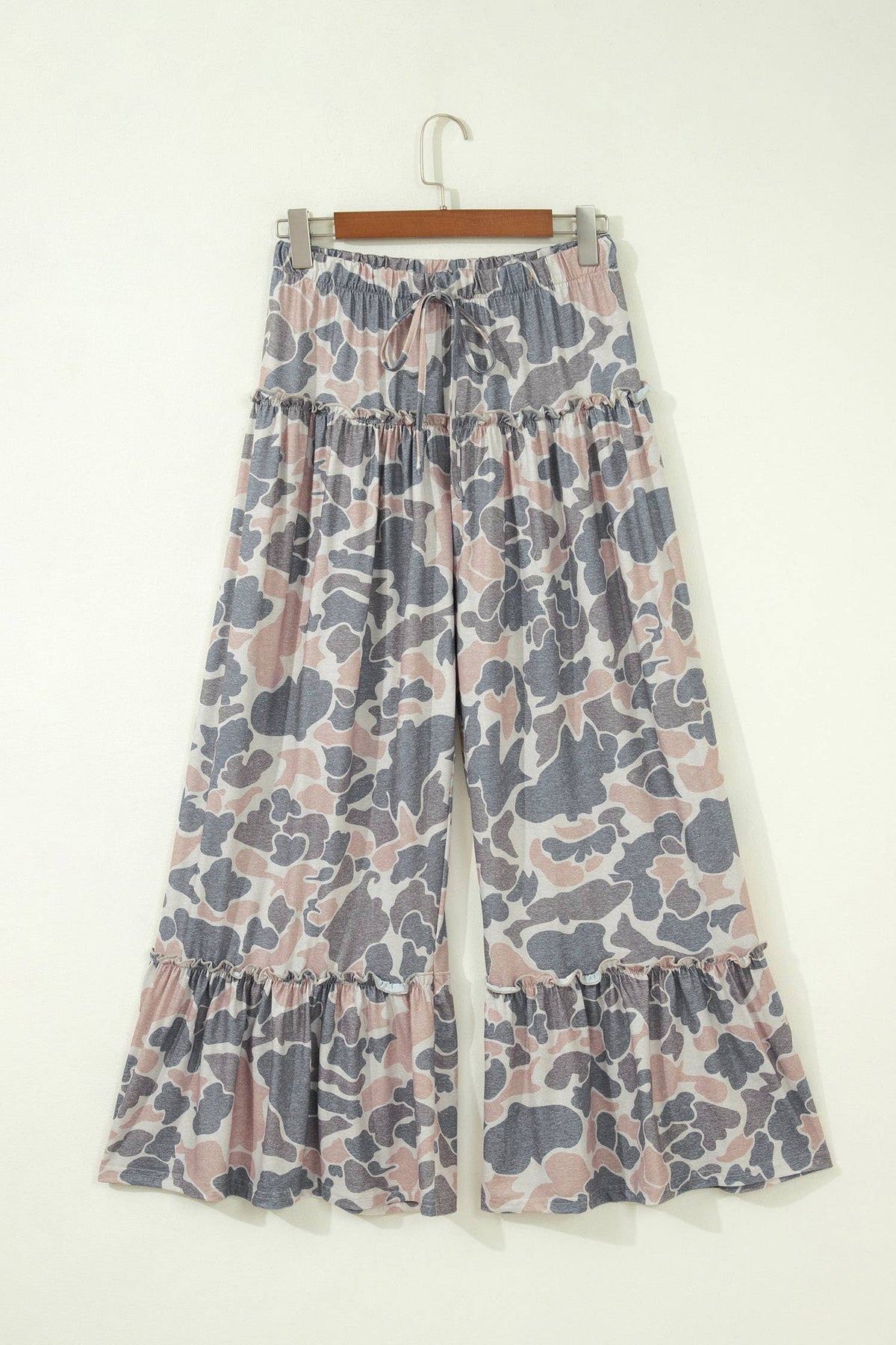 Camo Frilled Pants