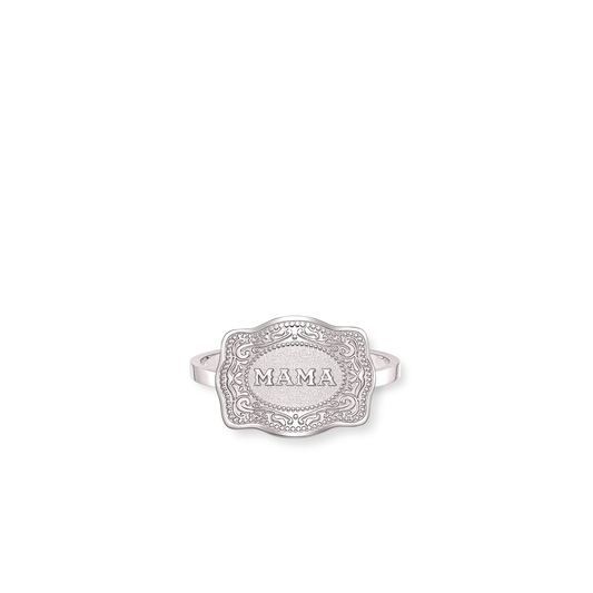 Mini Belt Buckle Ring (Mama)