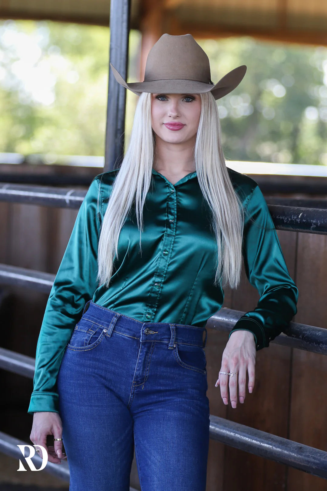 Ranch Dress'n Satin Performance Rodeo Shirt