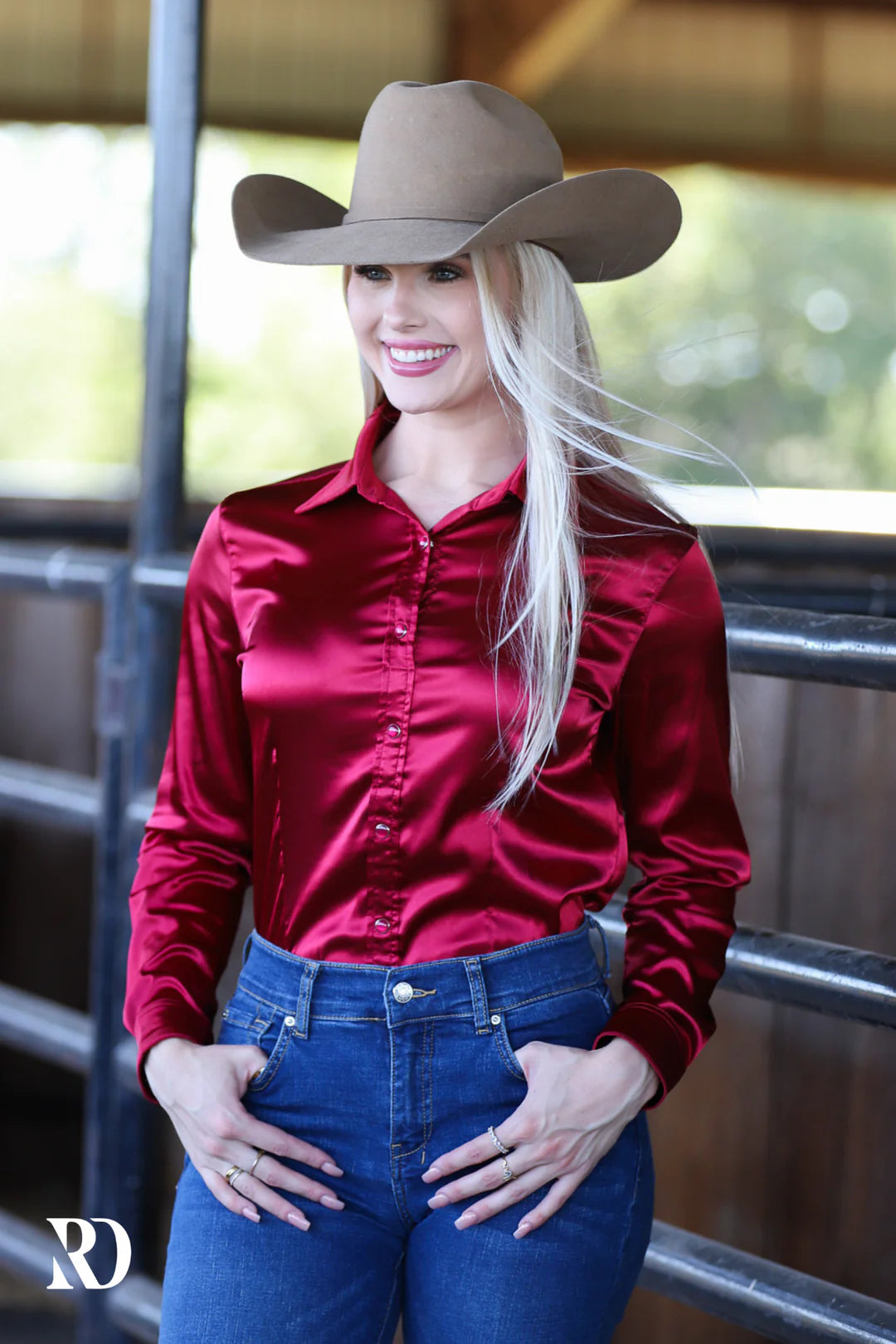 Ranch Dress'n Satin Performance Rodeo Shirt