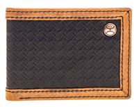 Hooey Hands Up Basketweave Bifold Wallet