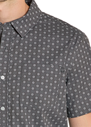 ROCK & ROLL DENIM ME'S TEKWESTERN AZTEC BUTTON-UP