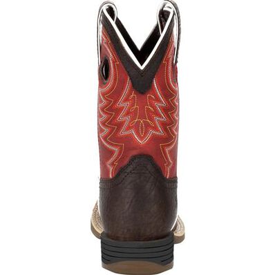 DURANGO® LIL' REBEL PRO™ LITTLE KID'S RED WESTERN BOOT