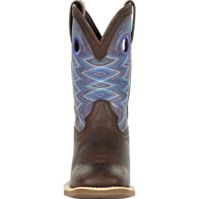 DURANGO LIL' REBEL PRO BIG KID'S AMETHYST WESTERN BOOT