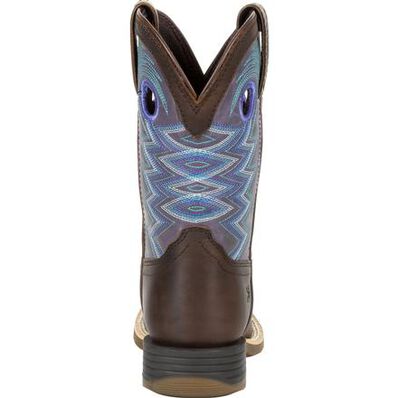 DURANGO LIL' REBEL PRO BIG KID'S AMETHYST WESTERN BOOT