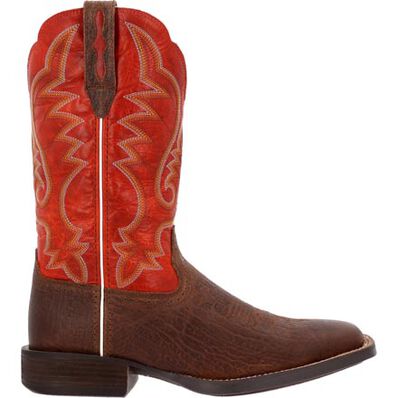 DURANGO® SADDLEBROOK™ MEN'S ACORN CRIMSON WESTERN BOOT