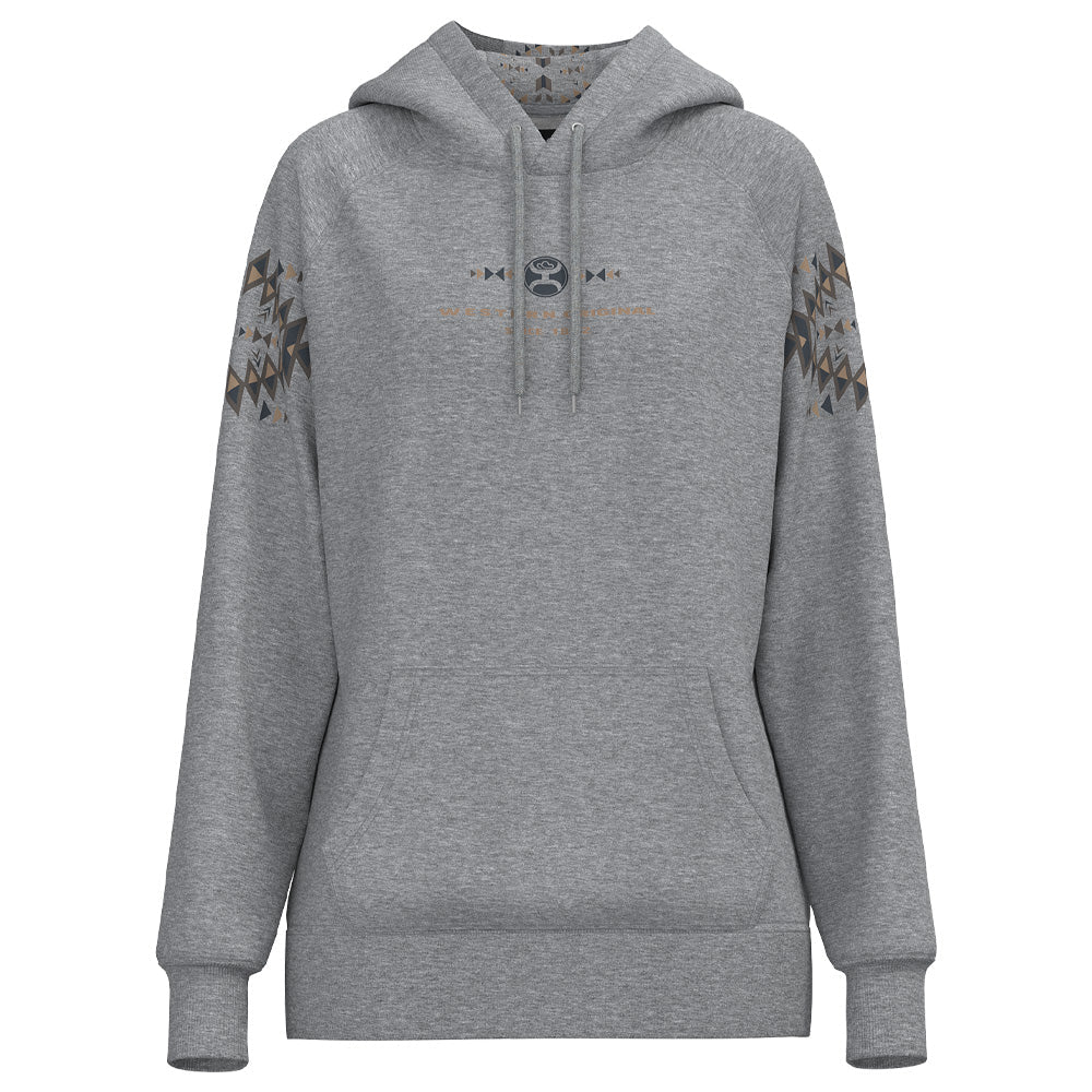 Hooey "ELDORADO" HEATHER GREY W/BLACK HOODY