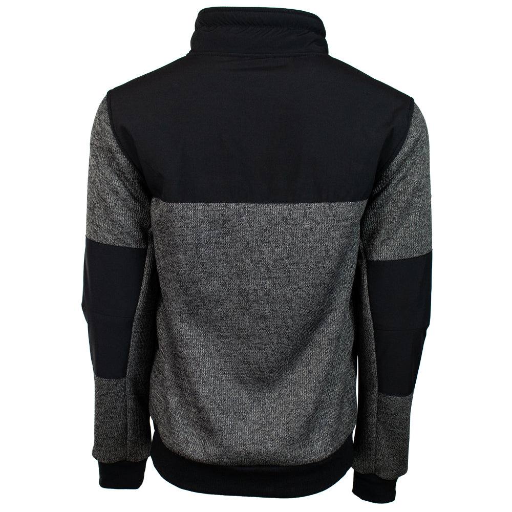 HOOEY FULL ZIP TECH JACKET CHARCOAL W/BLACK ACCENTS