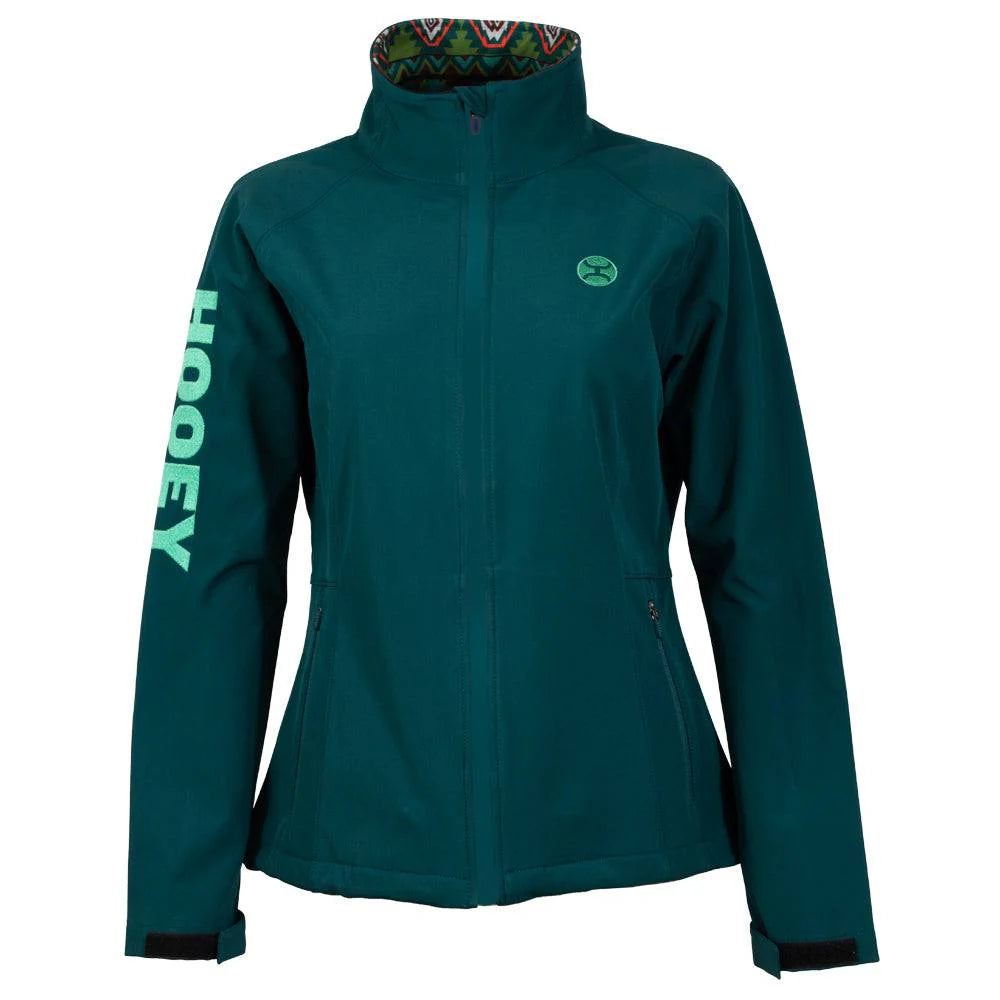 Hooey Ladies Softshell Teal Jacket