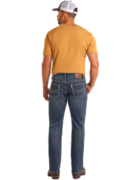 HOOEY/Rock & Roll Denim Revolver Dark Vintage Slim Straight Men's Jeans