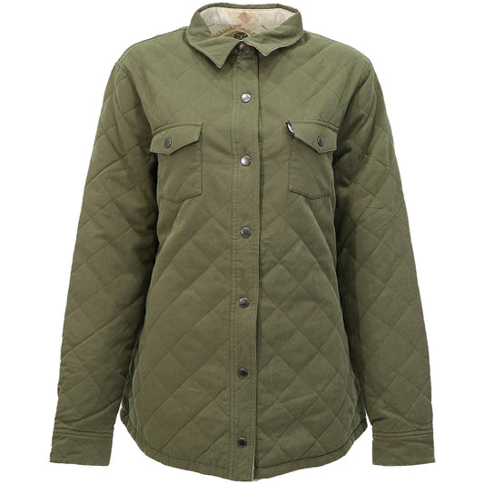 Hooey "BANDERA" REVERSIBLE BARN JACKET OLIVE W/CREAM & TAN AZTEC