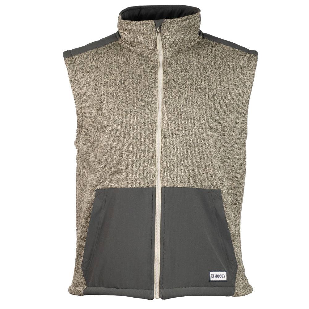 HOOEY Men's Sweater Vest Full Zip