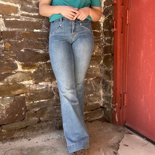 Rock & Roll Smiley Pocket Trouser Jeans