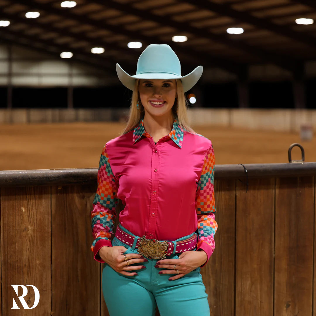 Diego Satin Peformance Rodeo Shirt