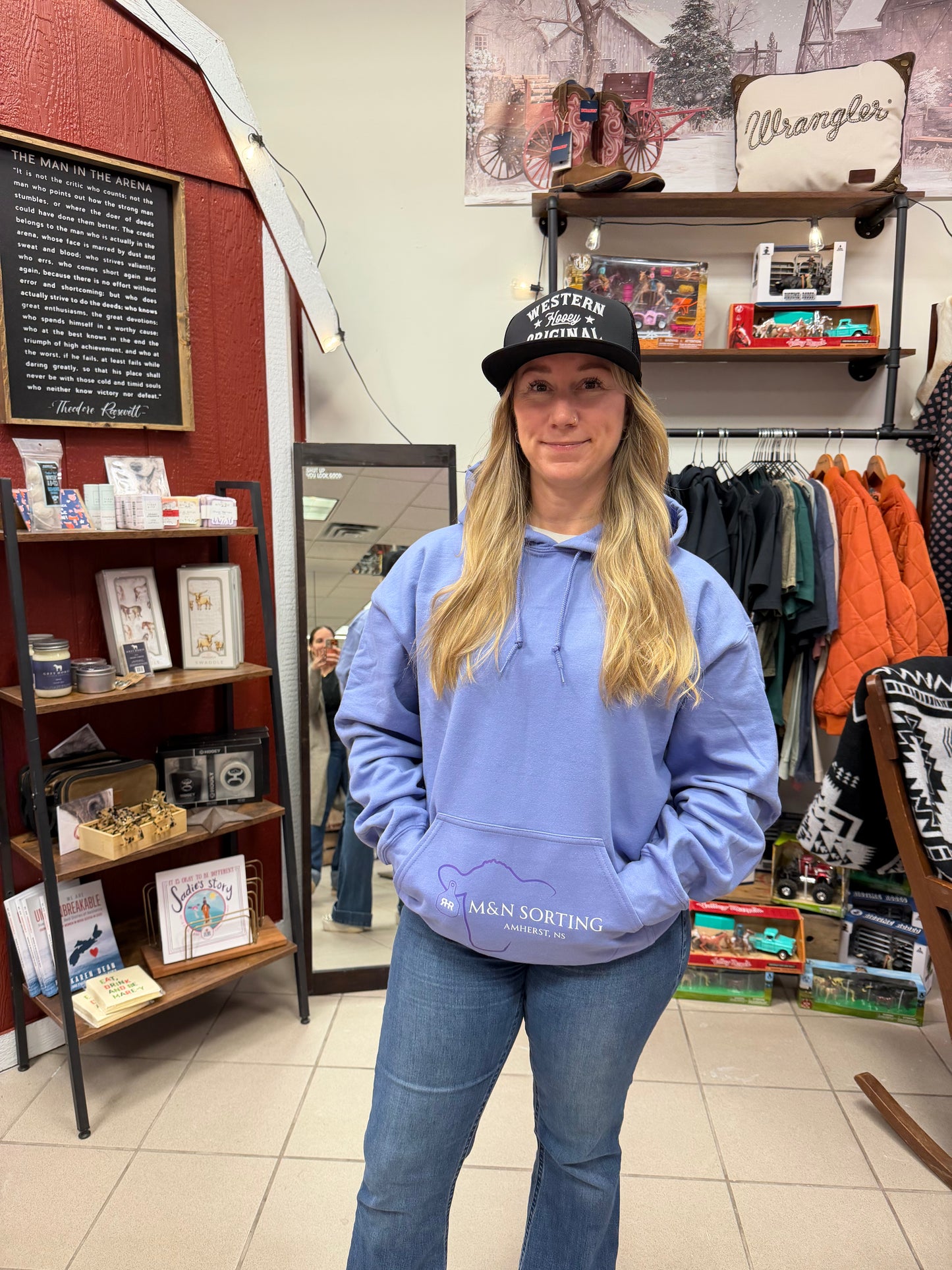 M&N Sorting Purple Hoodie