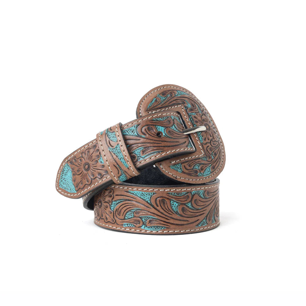 Lucky Lady Leather Belt