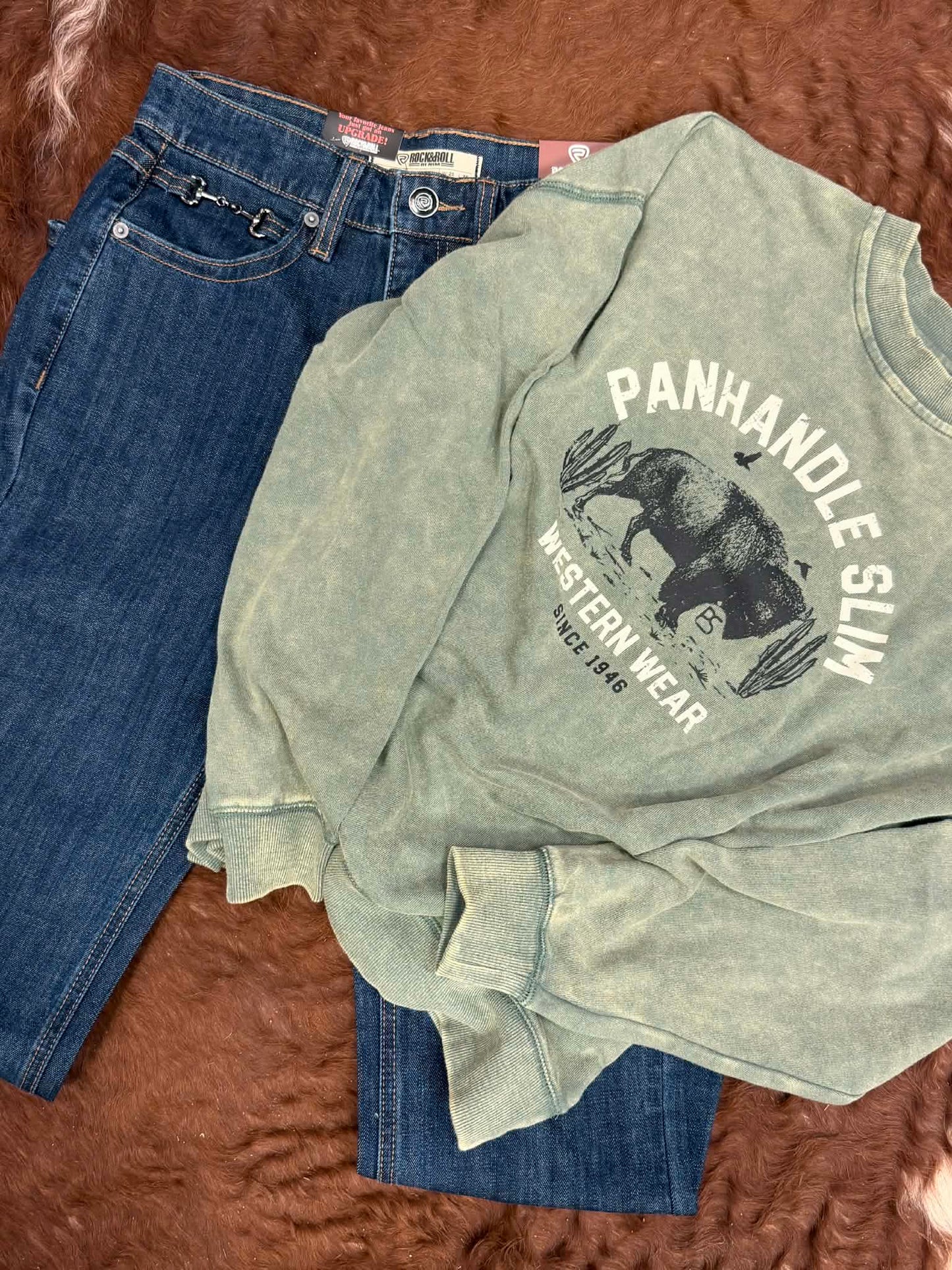 Panhandle Slim Buffalo pullover