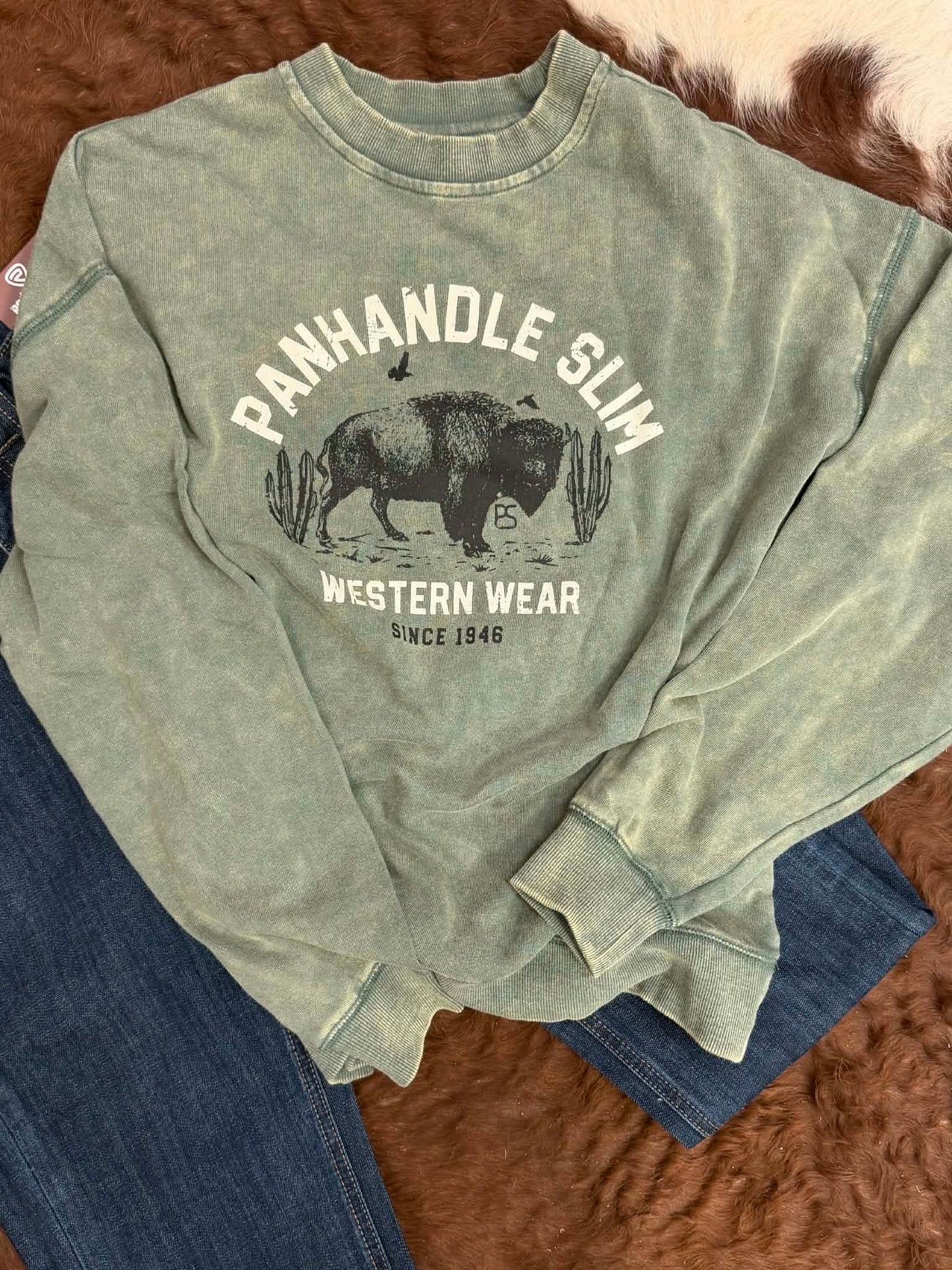 Panhandle Slim Buffalo pullover