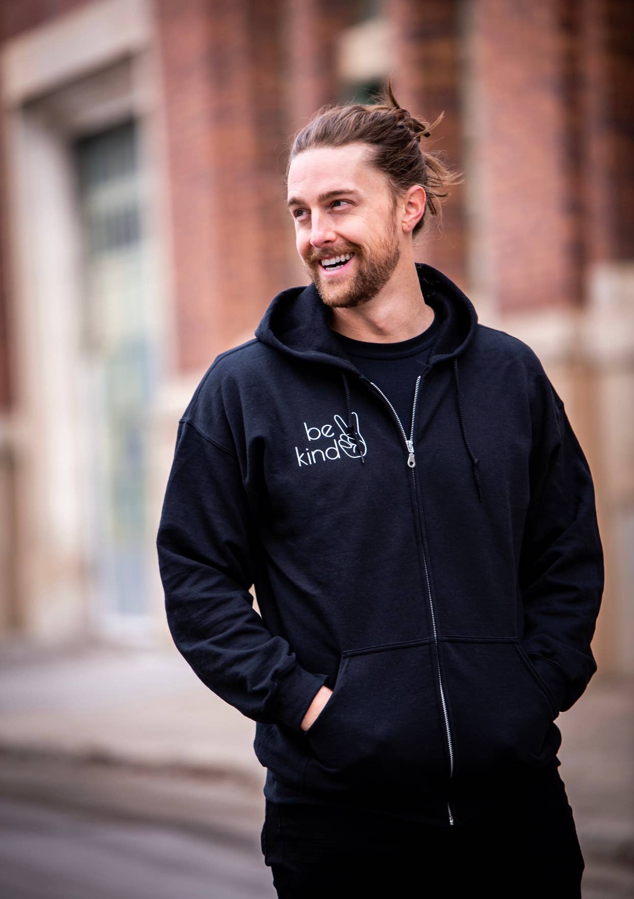 Be Kind Zip Up Hoodie