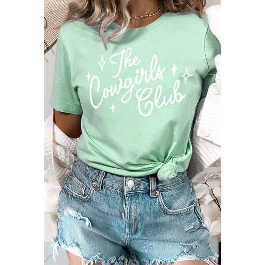 The Cowgirl Club Tshirt