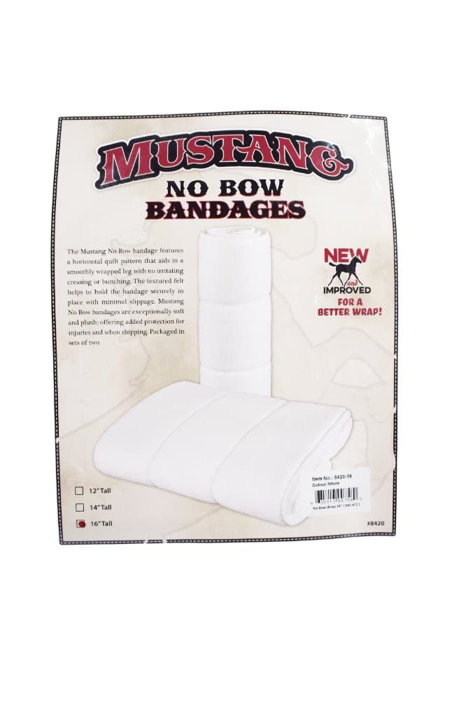 Mustang No Bow Bandage